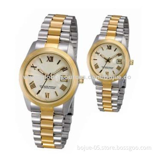 2014 New Metal Watches, Customized Logos, Brands, Stainless Steel, Silver and Gold Colors